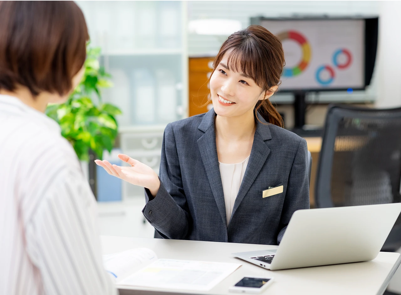 カウンセラーとの面談イメージ