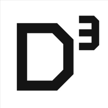 マッチングアプリ「D3」のロゴ画像